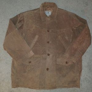Ash Creek trading co 100% Leather /Suede jacket